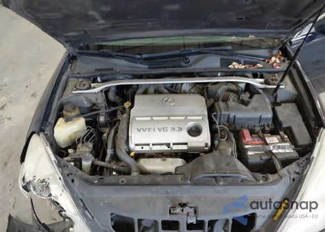 2004 Lexus Es 330 из США, поврежденный, VIN JTHBA30G740009576